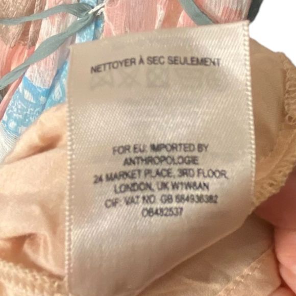 Anthropologie Moulinette Soeurs Sea Star Starfish Maxi Dress Sheer XS - Picture 9 of 14